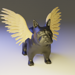 untitled.png Datei STL 3 Französische Bulldogge・Design für 3D-Drucker zum herunterladen, elaticoacido