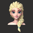 Elsa_color-1.png Elsa Bust - 3D Print Model