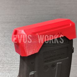 Photo_1674818432517.jpg STL file GHK AK Speed Loader Adaptor・3D printer design to download