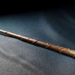 1-ed.jpg Free STL file Hermione Granger - Wand 3D Print・3D print design to download