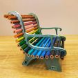 ezgif.com-gif-maker-2022-02-15T213525.871.jpg STL file Crayon stand・3D printable model to download