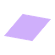 PB_4_Rhombus_A.stl Pattern Blocks, Math, Geometry, Art