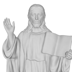 Screenshot-2023-06-02-221427.png STL file Statue of Jesus・3D printing idea to download