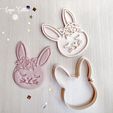 IMG_20220228_101834914_HDR.jpg Easter Bunny Cutter and Stamp Easter Cookie Cutter
