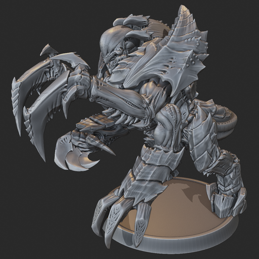 Space Bugs of Death Terrornid Guard 3D model