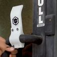 handsfree.jpg Free STL file Hands free door pull・3D printing idea to download