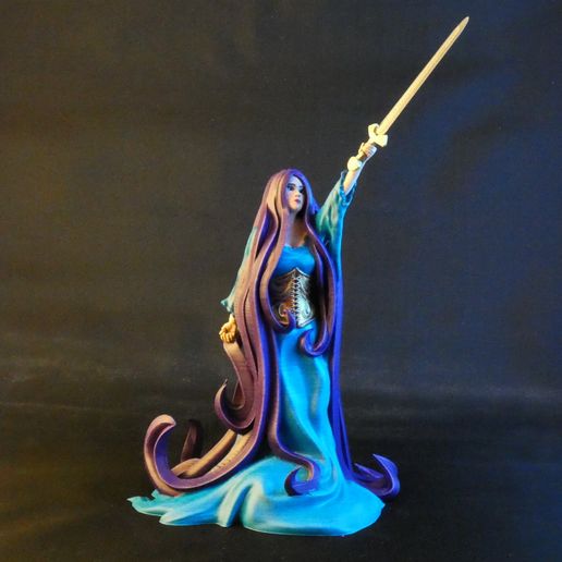 Descargar archivo STL Lady Niniane • Objeto imprimible en 3D ・ Cults
