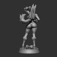 Preview15.jpg Lucario Thicc Muscle Mommy - 4 Furry variation 3D Print Model