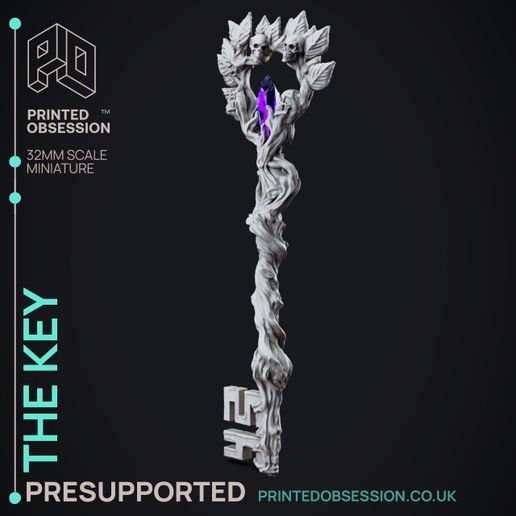 🔑 The Key - Faywild Vs Shadowfell - PRESUPPORTED - Illustrated and ...