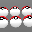 Pokéball x6 , 2.PNG Pokéball, Pokémon, Yunorga