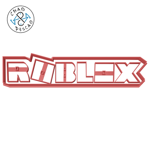 Roblox - Logo Letters - Cookie Cutter - Fondant - Polymer Clay 3D model