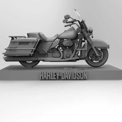 moto1.126.png motorcycle harley davidson king police