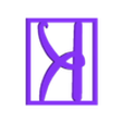 K.stl STL file Disney alphabet style decoration scrabble・3D print design to download