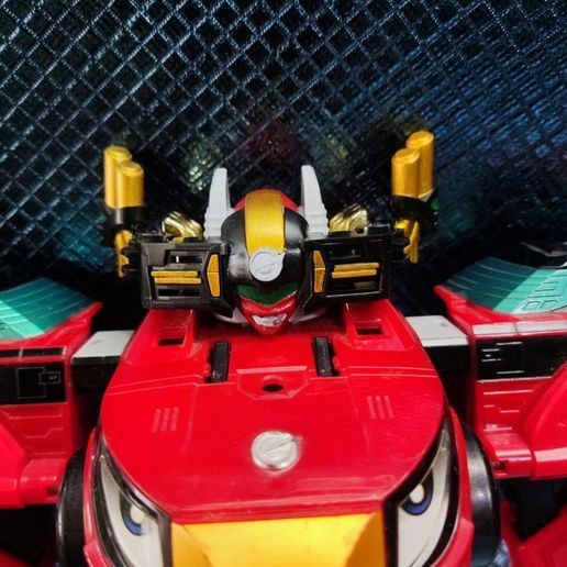 🪖 Helmet 3D / DX Gunbir-O Set - Go Onger / ValveMax Megazord - PR RPM ...