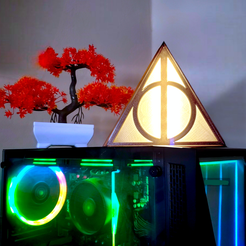 1.png STL-Datei Harry Potter Heiligtümer des Todes Lampe・Modell zum Herunterladen und 3D-Drucken