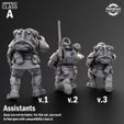 8.jpg Heavy Weapons Team. Koelner Regiment. Imperial Guard. Compatibility class A.