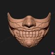 09.jpg Face Mask - Samurai Hannya Mask -Corona Mask for Halloween Cosplay