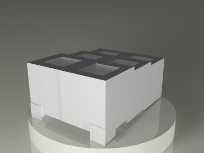 Planter 3D model preview