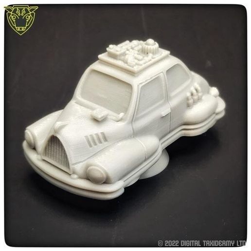 Listing Title Ideas  Paisley Efficient Hover Car STL - Sci-Fi Cyberpunk Civilian Vehicle 3D Printable Model  Retro Sci-Fi Civilian Hover Car