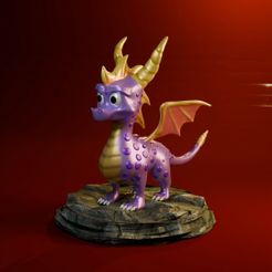 spyrofoto20001.jpg Spyro the dragon Fan Art Figure