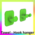 32.png Towel Hook - Clothes hanger double-sided tape adhesive