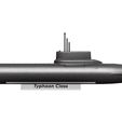 6.jpg Typhoon Class Submarine 3d Model