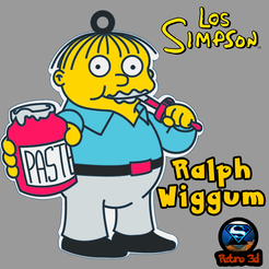 ralph-tinker-b.png STL file The Simpsons Ralph Wiggum keychain・3D printer design to download