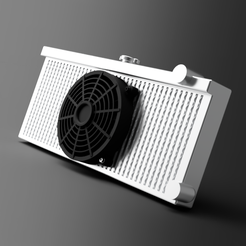 Fujimi_RX7_FC_Engine_Bay_2023-Aug-14_01-41-29PM-000_CustomizedView1585288191.png Archivo STL Radiador genérico de aluminio 1/24・Plan imprimible en 3D para descargar