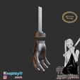 1_BR-20.png Jujutsu Kaisen Hand Sword 3D Model - Haruta Shigemo Sword Cosplay - Facilitated For 3D Printing - Jujutsu Kaisen Cosplay