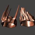9.png Sauron Cosplay Helmet - wearable 1:1 scale Lord of the Rings LOTR- full size Armor Helmet
