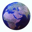 K_00013.jpg Download PLANET EARTH 3D Model - Obj - FbX - 3d PRINTING - 3D PROJECT - GAME READY