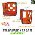 Gerpc-Mark-5-HD-GH11-Mini-Mount-2.jpg GEPRC MARK5 HD / MARK5 Gopro Hero 11 Mini Mount 20 Degree