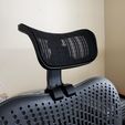 20220220_103658.jpg Headrest Mount for Herman Miller Mirra 2 Office Chair