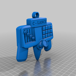 c_lance_medialion_v2._1.png Free 3D file FHW: Break Yo Neck Medallion (C - Lance)・3D printable model to download