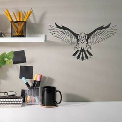 k3.jpg décoration murale aigle