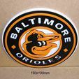 baltimore-orioles-baseball-cartel-letrero-logotipo-impresion3D-equipamiento.jpg Baltimore Orioles, baseball, poster, sign, logo, print3D, bat, team, team, league, career