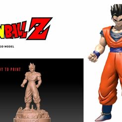gohan.jpg Fichier STL gratuit gohan mystic hd・Design à télécharger et à imprimer en 3D