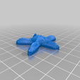 Starfish-Magnet.png Free STL file Sea Life Refrigerator / Whiteboard Magnets・3D printing template to download, ToaKamate