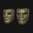 for-renderhub.png Theatrical masks