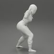 Girl-0009.jpg Beautiful Strong Assertive Woman Fantasy Style 3D Print Model