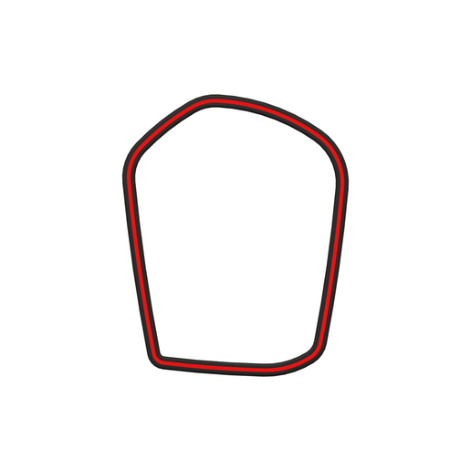 Sky Lantern Cookie Cutter STL File - 4 inches