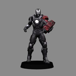 01.jpg Ironman Mk 29 Fiddler - Ironman 3 LOW POLYGONS AND NEW EDITION