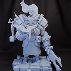 Warrior_01.jpg Archivo STL Templario-Guerrero・Idea de impresión 3D para descargar