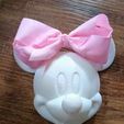 418733241_761423675408559_2057501084650481127_n.jpg Mickey Mouse Head / Minnie mouse head / Mickey Minnie wreath decor /. party decoration / Magnet/Cake topper / Wall decor / Hanger