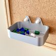 IMG_6149.jpg Corkboard Tray | Push Pin / Thumb Tack Tray for Cubicle or Corkboard