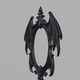 Screenshot-2026-08-14-180035.png Demon Wings Wall Frame, Gothic Oval Wall Frame, Bat Wing Mirror Frame, Dark Fantasy Wall Decor, 3D Print File for Mirrors, Portraits and Gothic Interiors