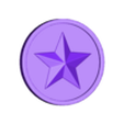 0196_StarCoin.obj Gold Star Coin