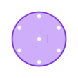 Prop-Frt-Plate01.stl Radial Engine, W3 type, 1909