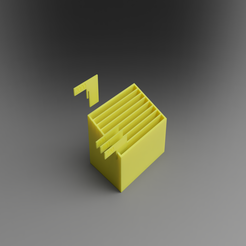 Free STL file 5 inch sandpaper storage improved 📦・3D printing