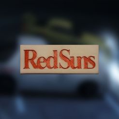 Red-Suns-Cover.jpg Akagi Redsuns - Emblème de voiture JDM